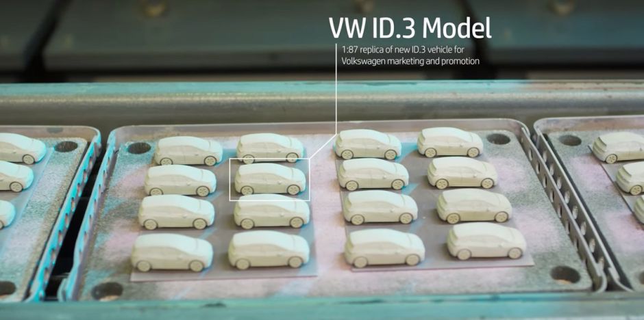 Autopartes fabricadas por impresoras